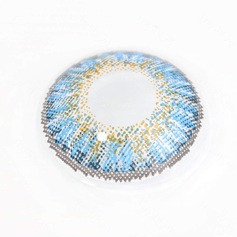3 Tone Blue Colored Contacts - Image 5 | Colored Contacts | FreshGo