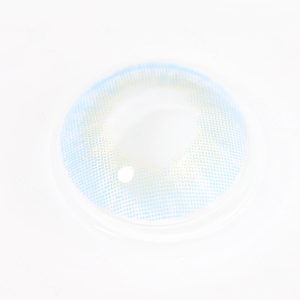 Fancy Aquamarine Blue Colored Contacts - Image 5 | カラーコンタクト | FreshGo