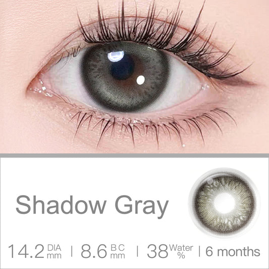 BLUSH GIRL Shadow Gray Colored Contacts | カラーコンタクト | FreshGo