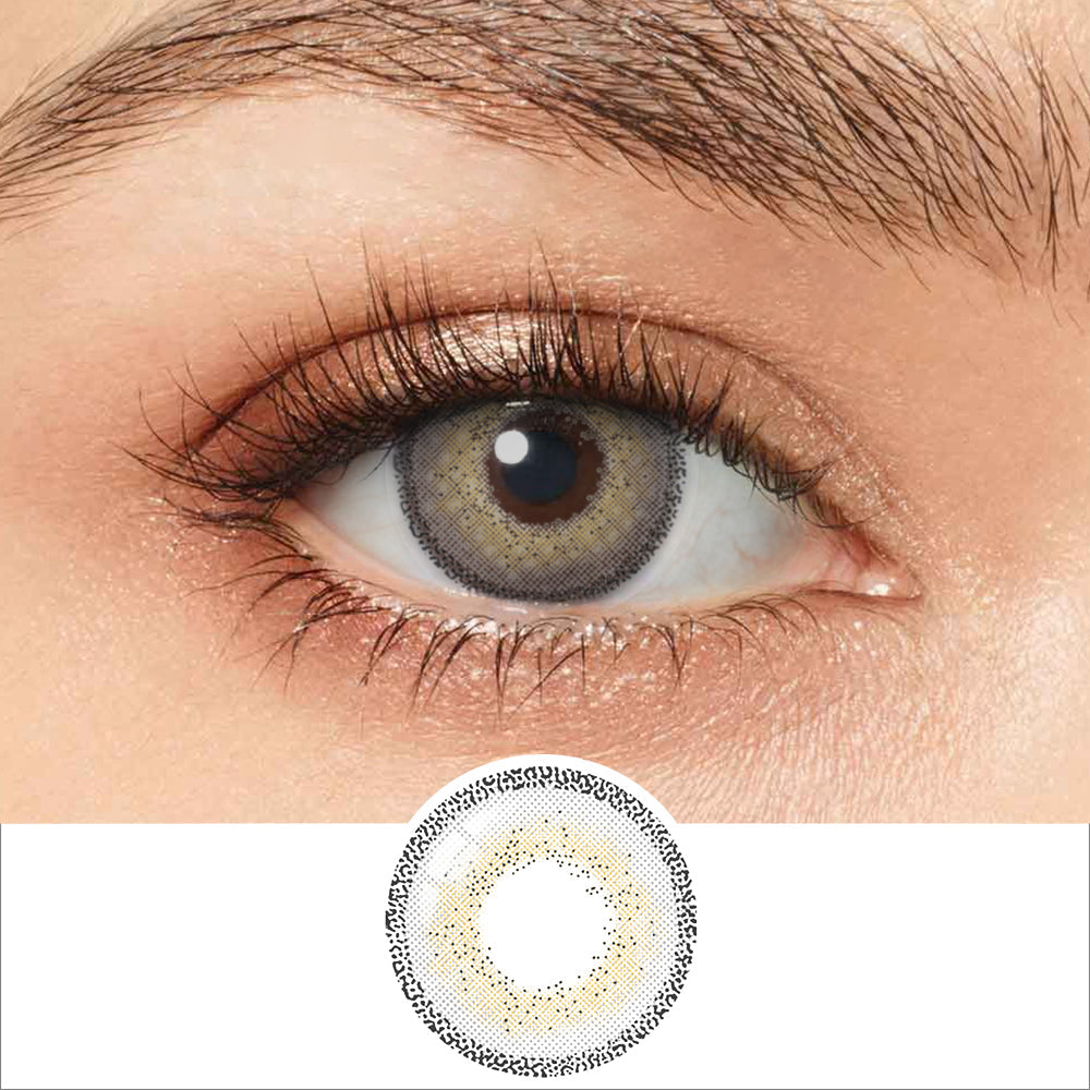 Edge Gray Colored Contacts | カラーコンタクト | FreshGo