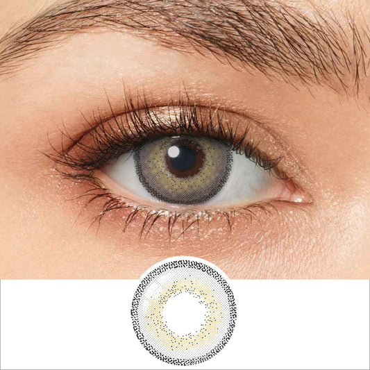 Edge Gray Colored Contacts | カラーコンタクト | FreshGo