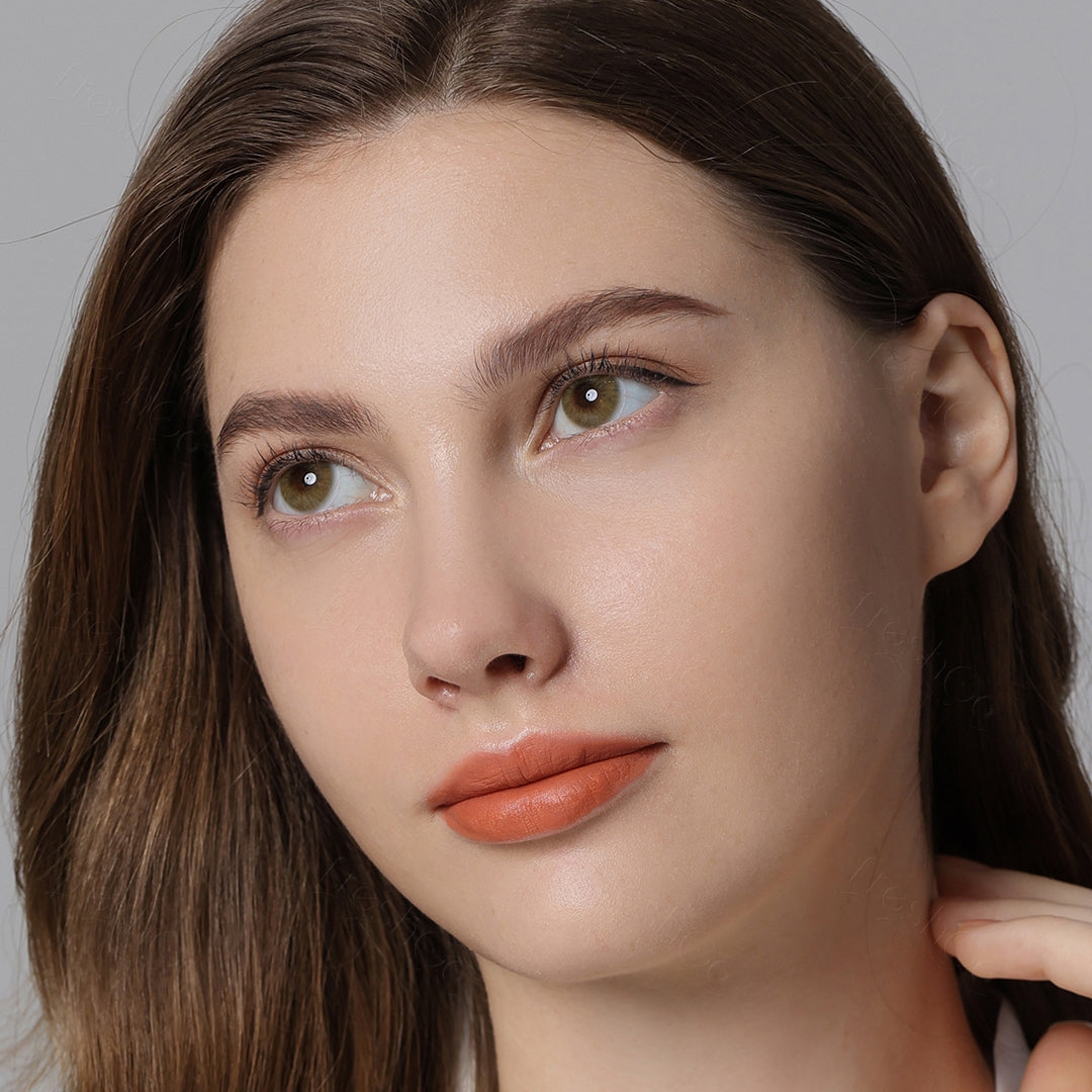 Hidrocor Amber Yellow Colored Contacts - Image 4 | カラーコンタクト | FreshGo
