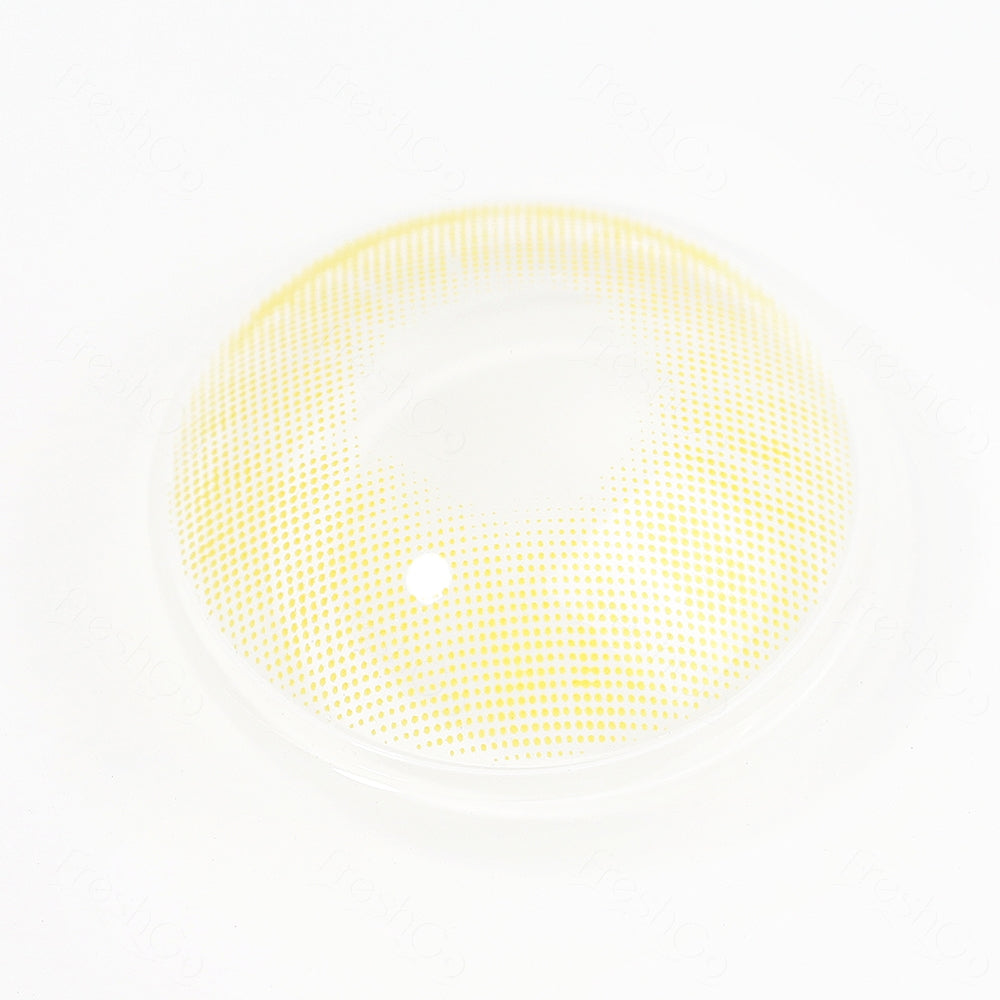 Hidrocor Amber Yellow Colored Contacts - Image 7 | カラーコンタクト | FreshGo