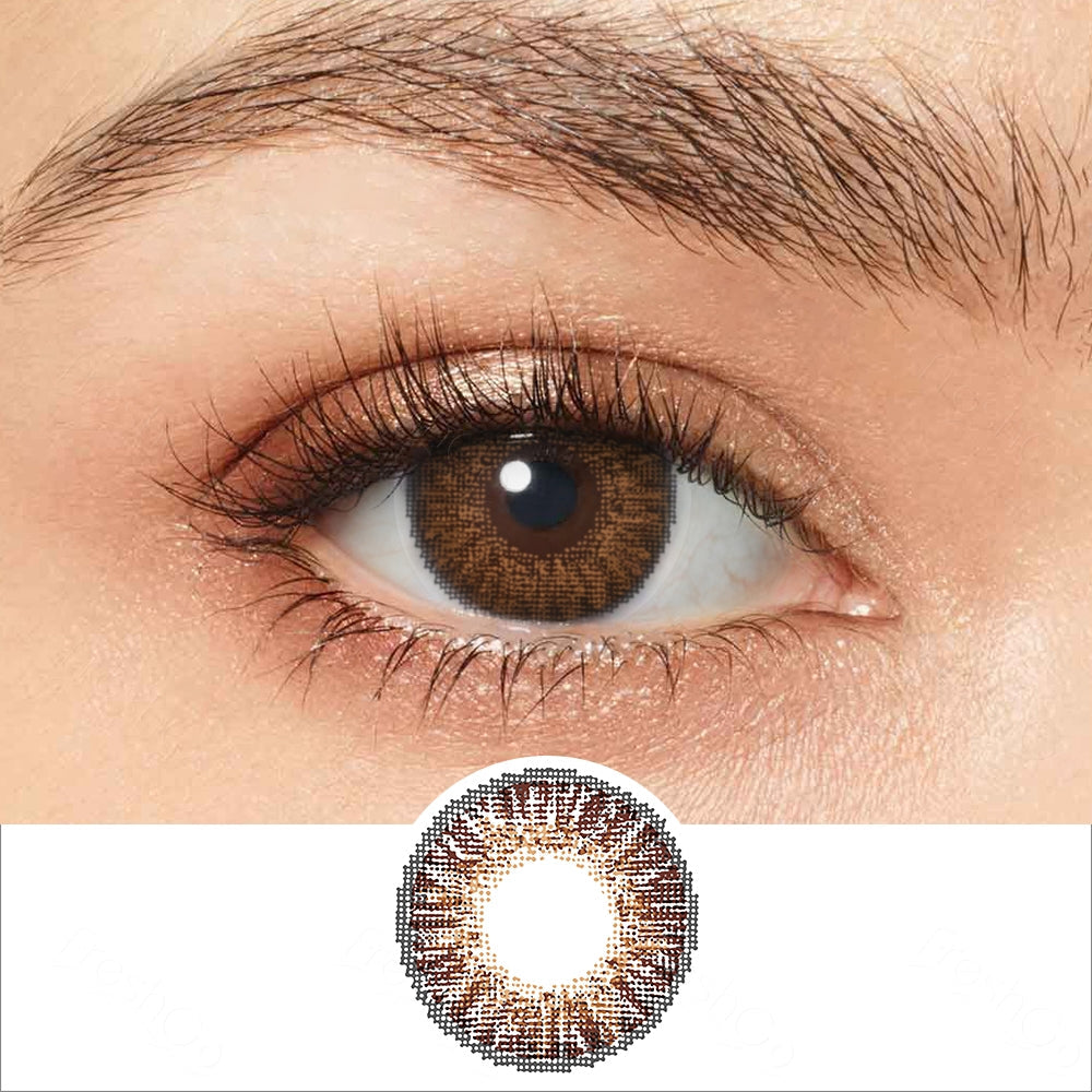 3 Tone Brown Colored Contacts | Colored Contacts | FreshGo