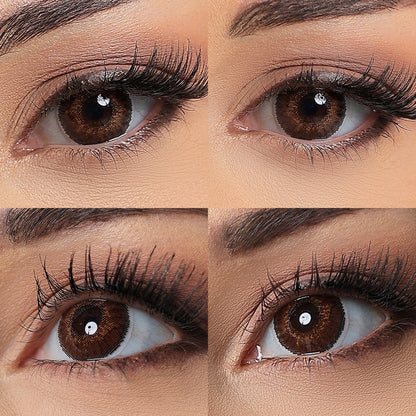 3 Tone Brown Colored Contacts - Image 3 | Colored Contacts | FreshGo