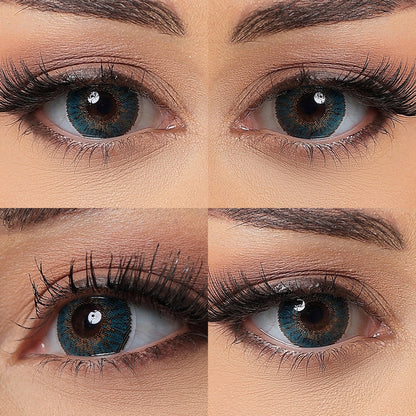 3 Tone Turquoise Colored Contacts - Image 4 | カラーコンタクト | FreshGo