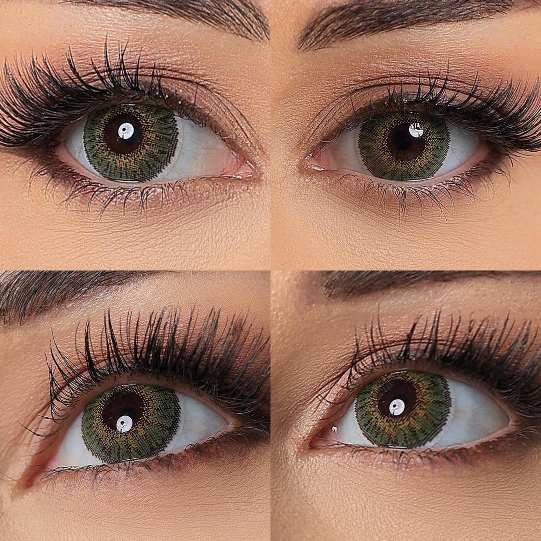 3 Tone Green Colored Contacts - Image 3 | カラーコンタクト | FreshGo