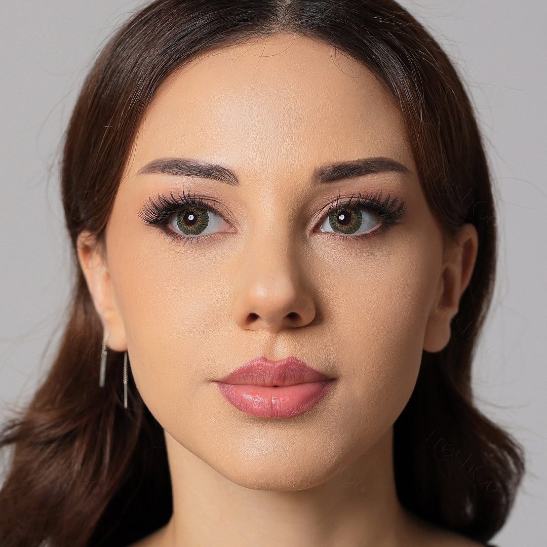 3 Tone Green Colored Contacts - Image 4 | カラーコンタクト | FreshGo