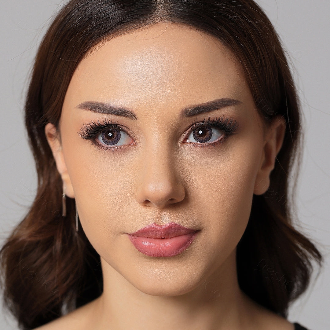 3 Tone Amethyst Colored Contacts - Image 4 | Colored Contacts | FreshGo