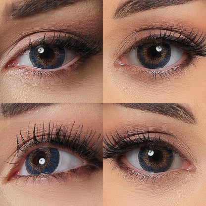 3 Tone Blue Colored Contacts - Image 3 | Colored Contacts | FreshGo