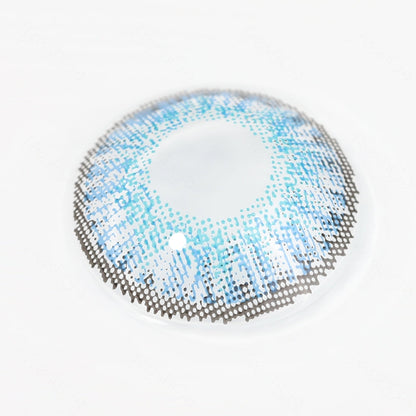 3 Tone Brilliant Blue Colored Contacts - Image 5 | Colored Contacts | FreshGo