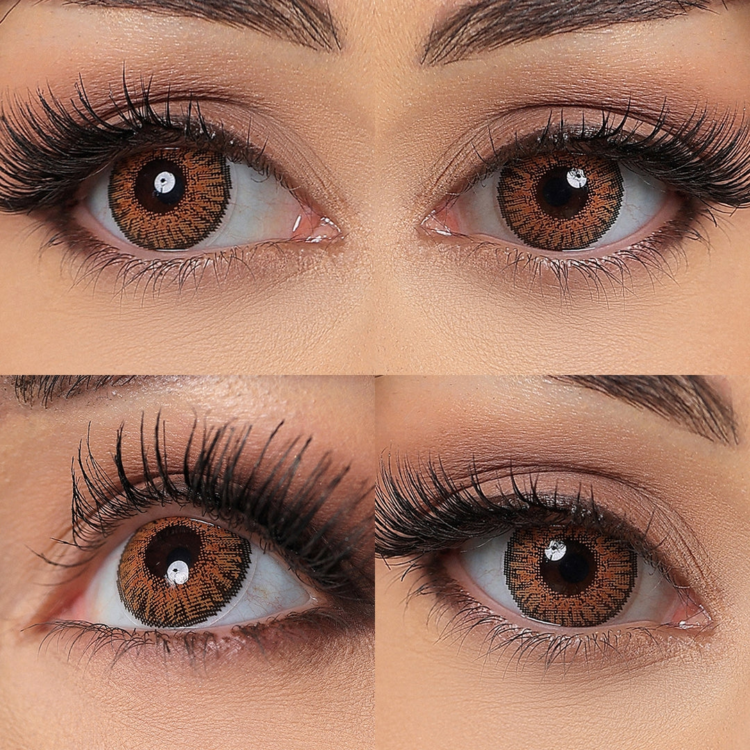 3 Tone Honey Colored Contacts - Image 4 | カラーコンタクト | FreshGo