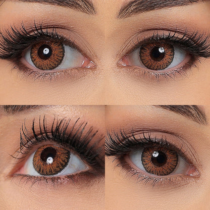 3 Tone Honey Colored Contacts - Image 4 | カラーコンタクト | FreshGo