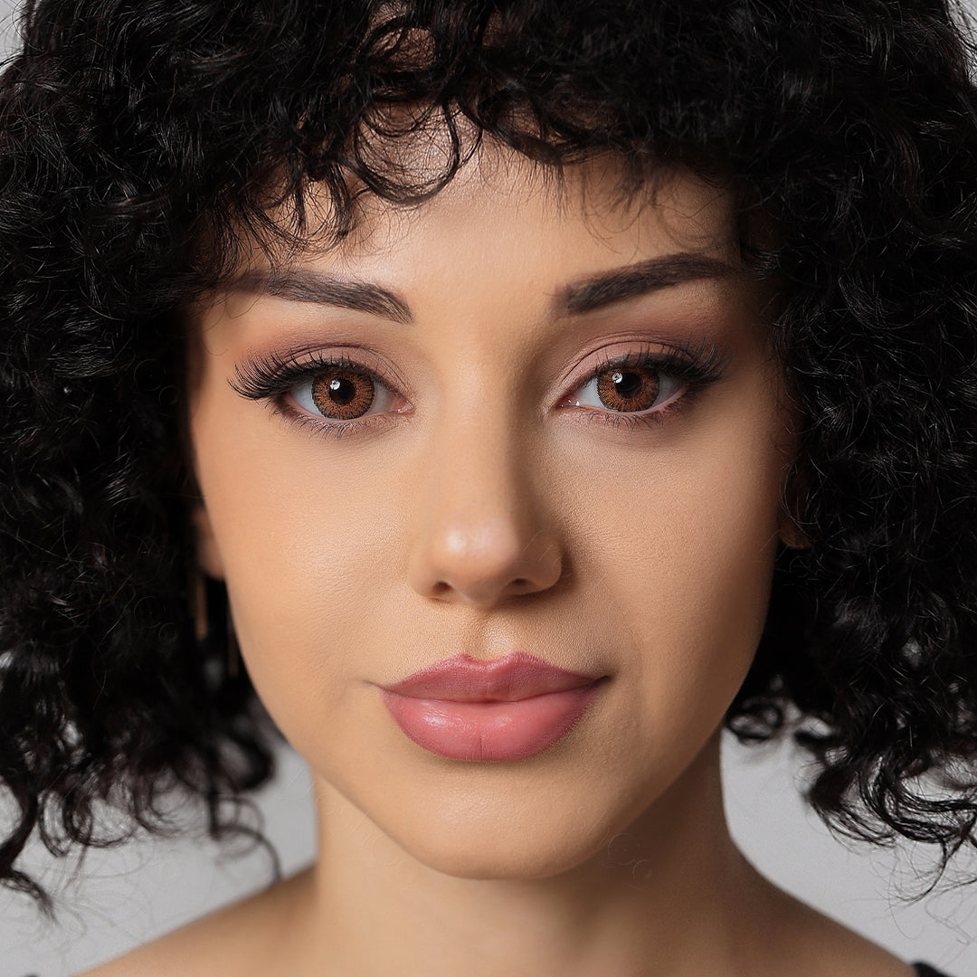 3 Tone Honey Colored Contacts - Image 3 | カラーコンタクト | FreshGo