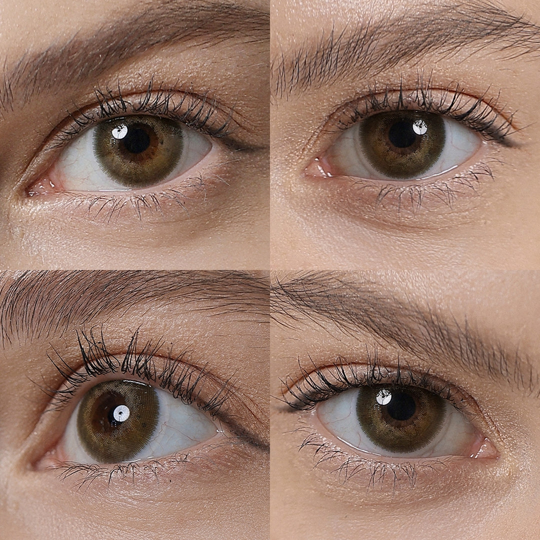 Elite Sandy Green Colored Contacts - Image 3 | カラーコンタクト | FreshGo