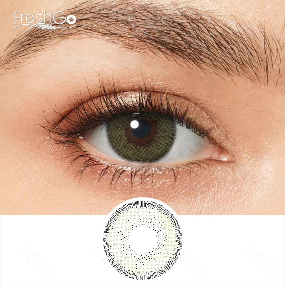 FreshGo Nature Cristal Green Colored Contacts | カラーコンタクト | FreshGo