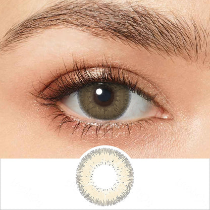 Bellalens Silky Gold Colored Contacts | カラーコンタクト | FreshGo