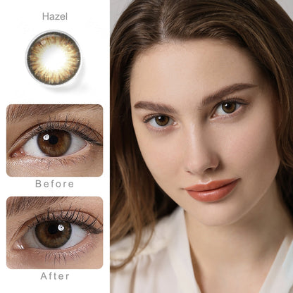 Pro Hazel Colored Contacts