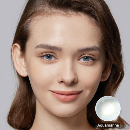 Fancy Aquamarine Blue Colored Contacts - Image 4 | カラーコンタクト | FreshGo