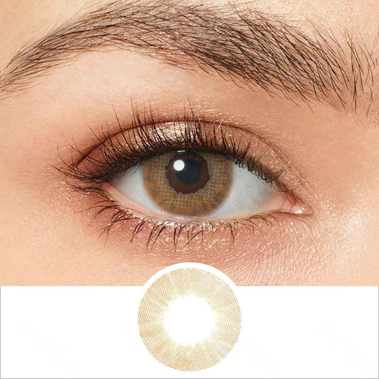 Fancy Hazelnut Brown Colored Contacts | カラーコンタクト | FreshGo