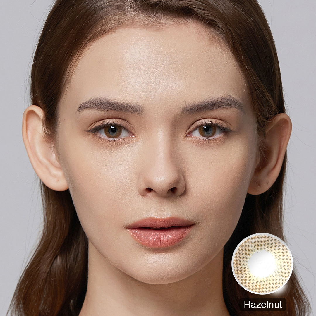 Fancy Hazelnut Brown Colored Contacts - Image 4 | カラーコンタクト | FreshGo