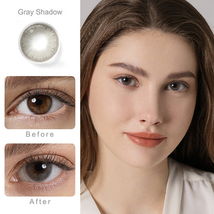 Diamond Gray Shadow Colored Contacts - Image 2 | カラーコンタクト | FreshGo
