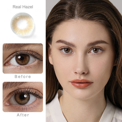 Spanish Real Hazel カラコン
