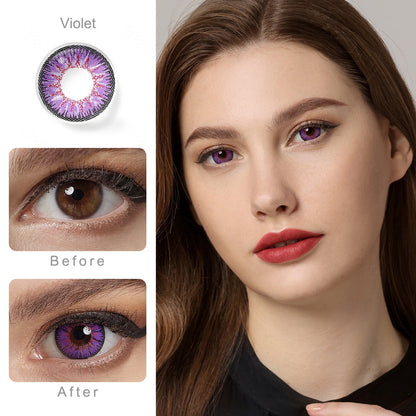 Nonno Violet Purple カラコン