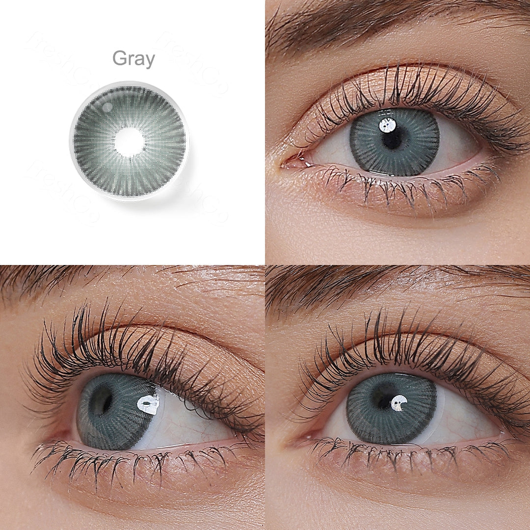 Fiesta Gray Colored Contacts - Image 3 | カラーコンタクト | FreshGo