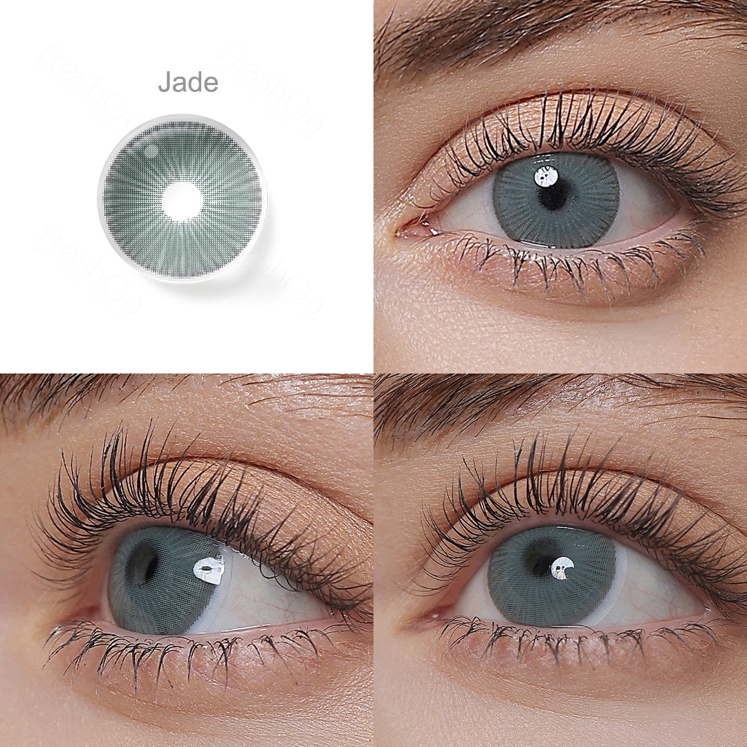 Fiesta Jade Colored Contacts - Image 3 | カラーコンタクト | FreshGo
