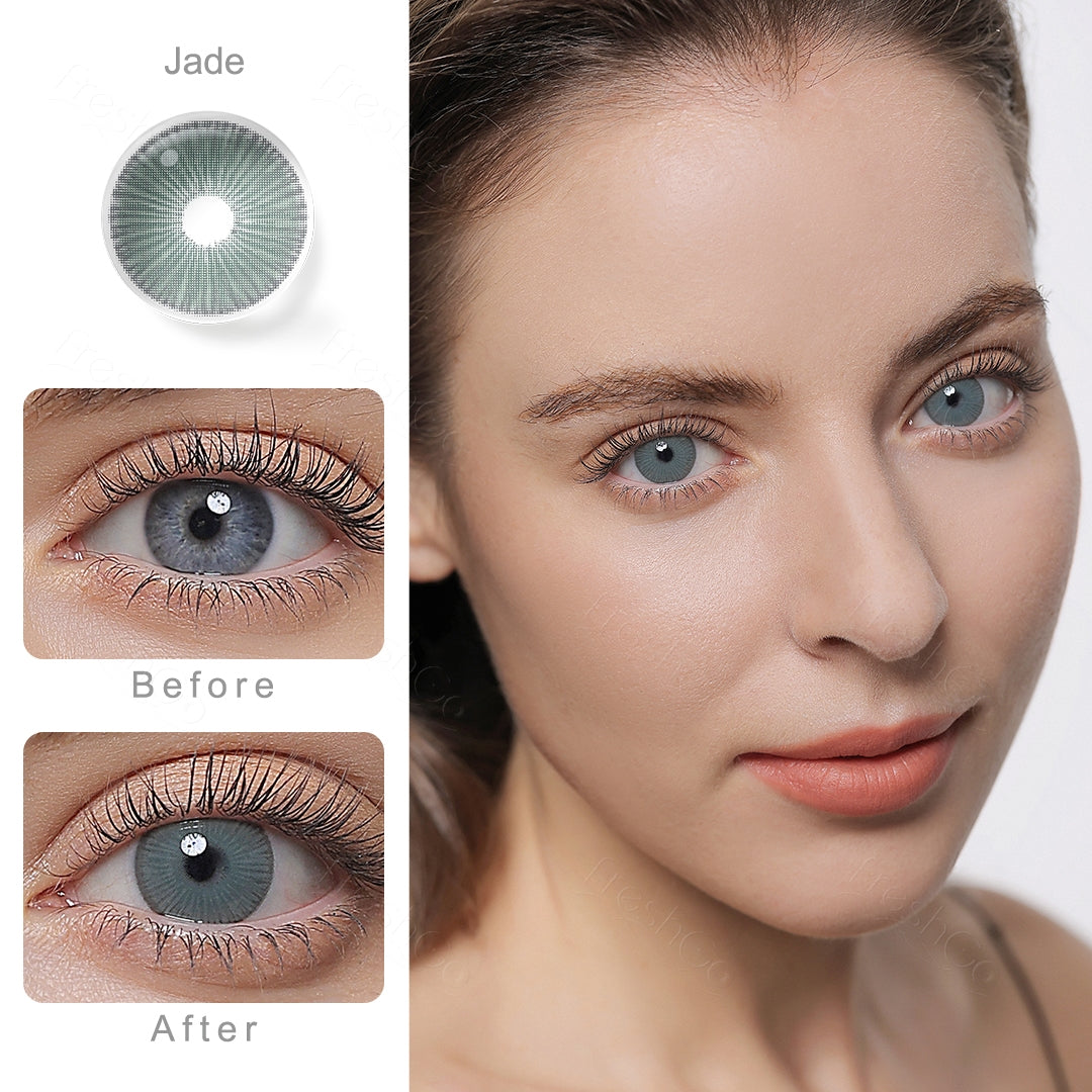 Fiesta Jade Colored Contacts - Image 2 | カラーコンタクト | FreshGo