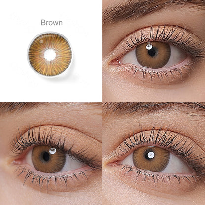 Fiesta Brown Colored Contacts - Image 3 | カラーコンタクト | FreshGo