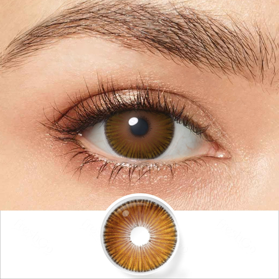 Fiesta Hazel Colored Contacts | カラーコンタクト | FreshGo