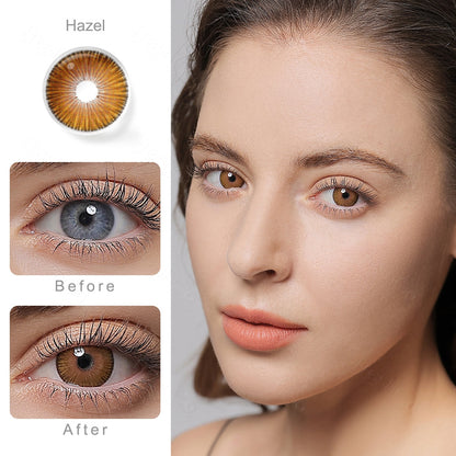 Fiesta Hazel Colored Contacts - Image 2 | カラーコンタクト | FreshGo