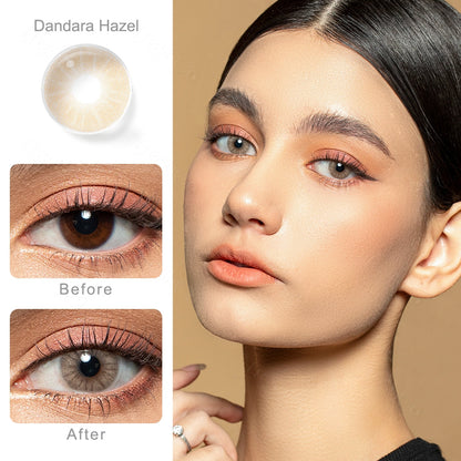 Dandara Hazel Colored Contacts - Image 2 | カラーコンタクト | FreshGo