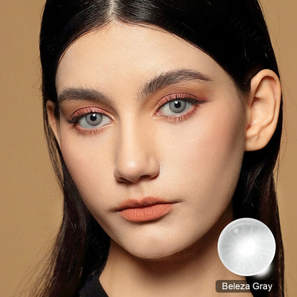 Beleza Gray Colored Contacts - Image 3 | カラーコンタクト | FreshGo