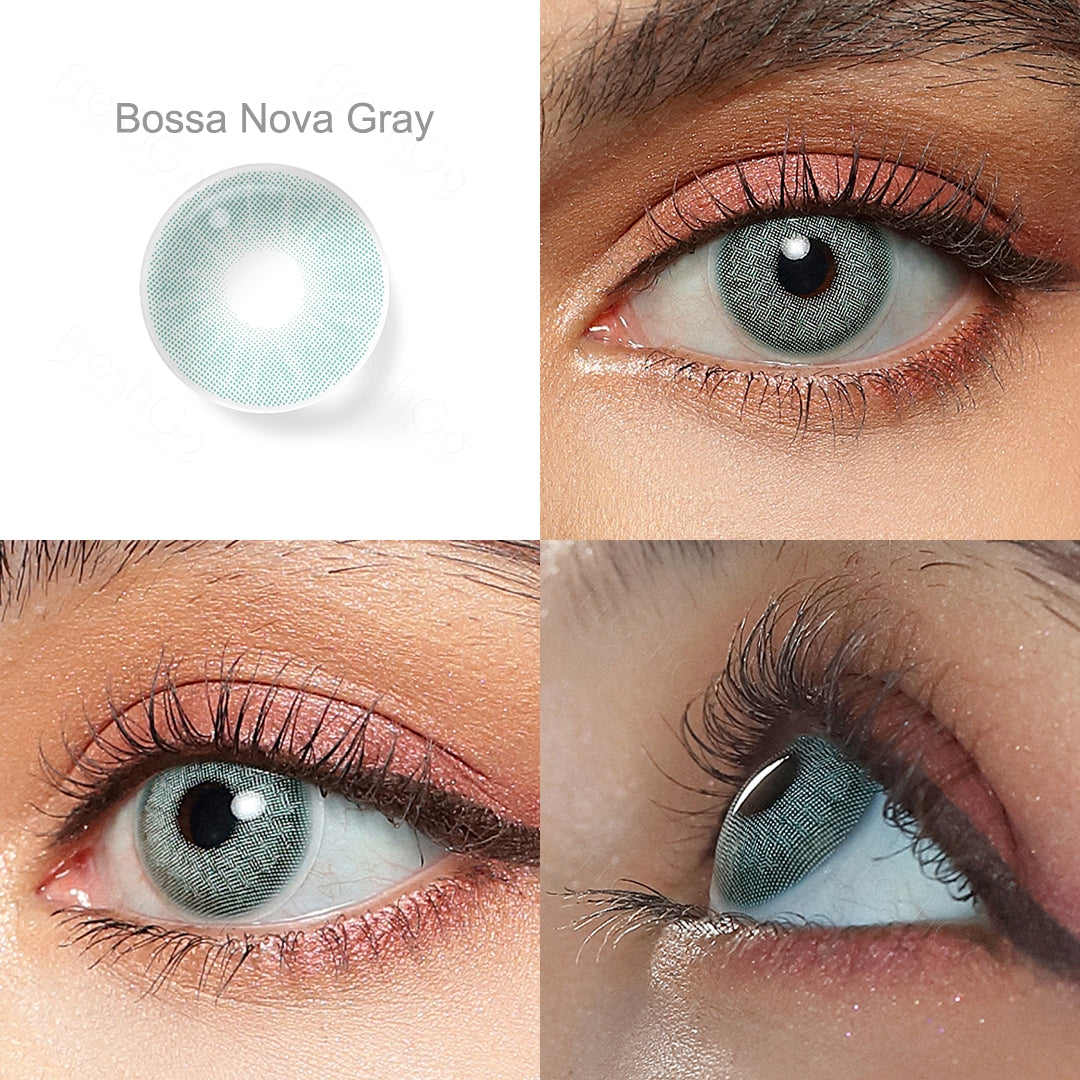 Bossa Nova Gray Colored Contacts - Image 4 | カラーコンタクト | FreshGo
