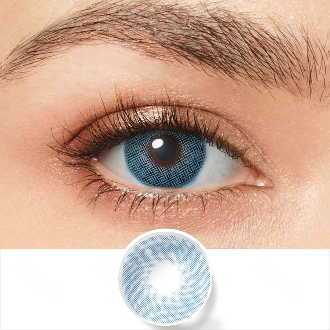 Arara Blue Colored Contacts | カラーコンタクト | FreshGo