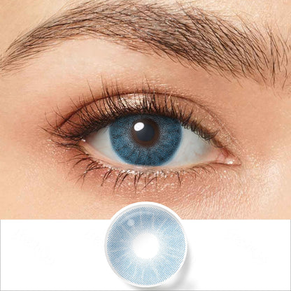 Arara Blue Colored Contacts | カラーコンタクト | FreshGo