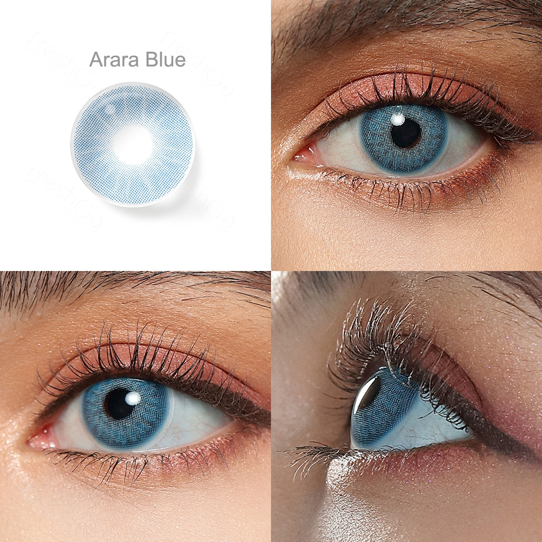 Arara Blue Colored Contacts - Image 4 | カラーコンタクト | FreshGo
