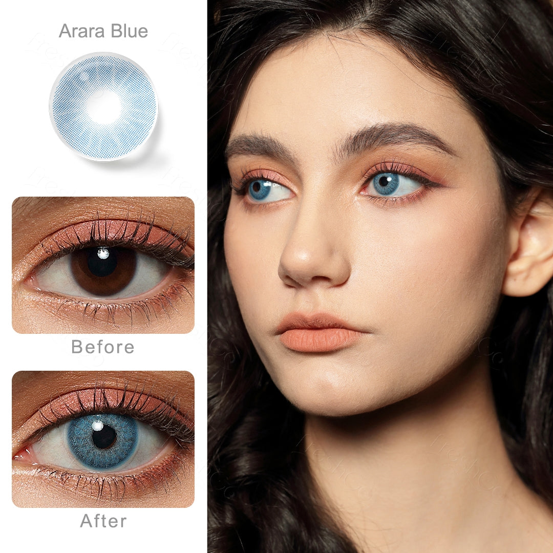 Arara Blue Colored Contacts - Image 2 | カラーコンタクト | FreshGo