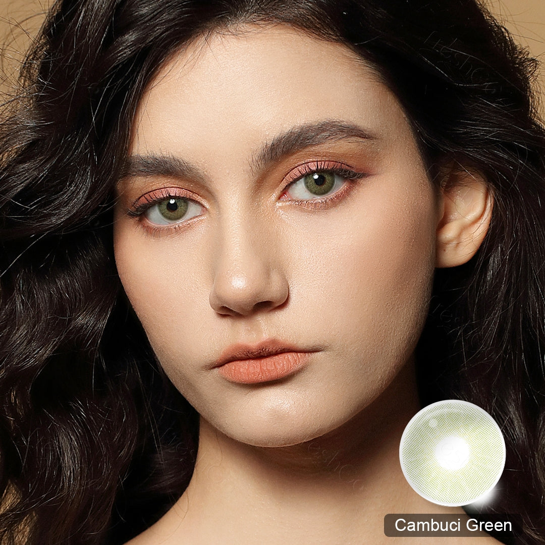 Cambuci Green Colored Contacts - Image 3 | カラーコンタクト | FreshGo