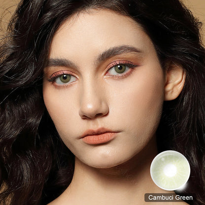 Cambuci Green Colored Contacts - Image 3 | カラーコンタクト | FreshGo