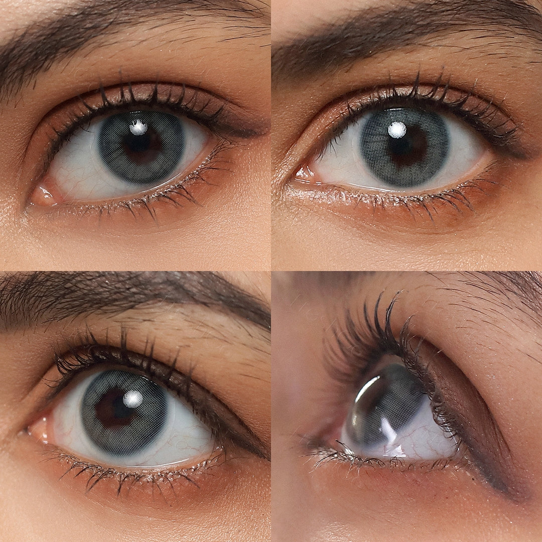 Cloud Light Blue Colored Contacts - Image 3 | カラーコンタクト | FreshGo