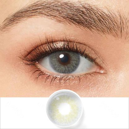 Cloud Gray Colored Contacts | カラーコンタクト | FreshGo