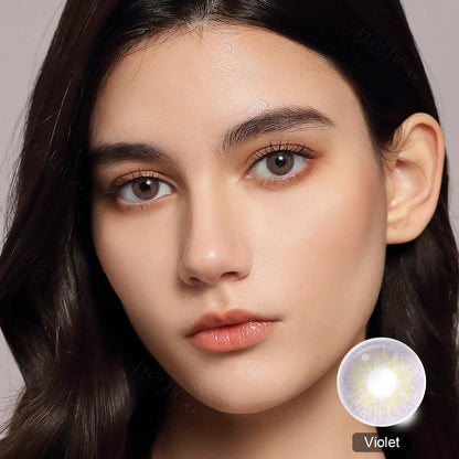Cloud Violet Colored Contacts - Image 4 | カラーコンタクト | FreshGo