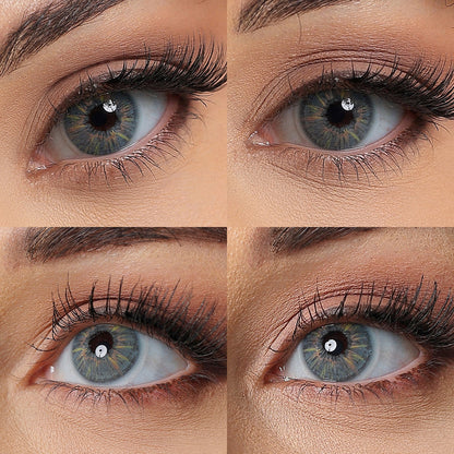 Allure Blue Colored Contacts - Image 3 | カラーコンタクト | FreshGo