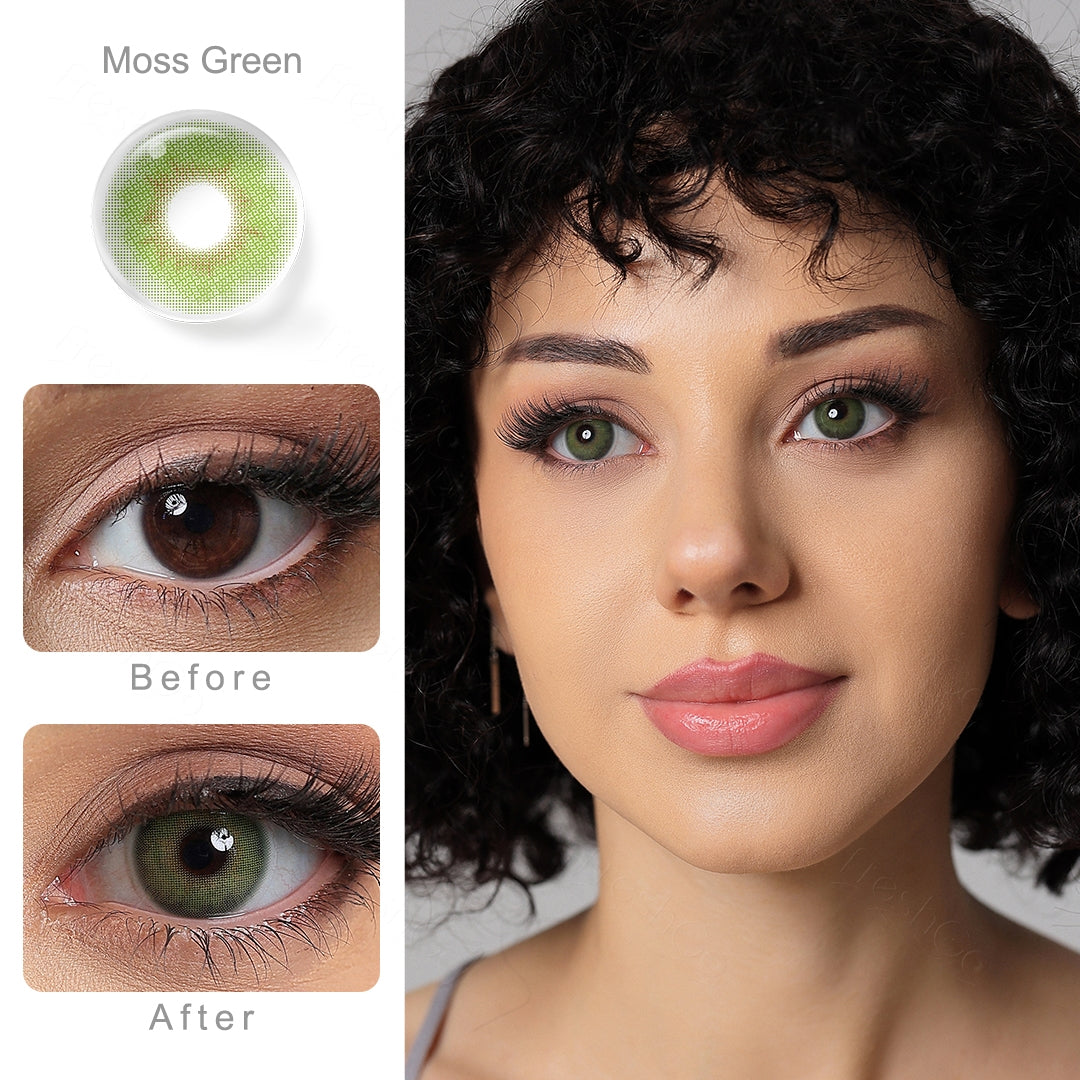 Mori Moss Green カラコン