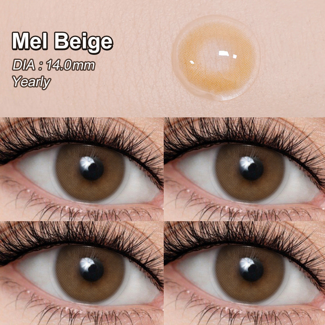 Euroring Mel Beige Colored Contacts - Image 3 | カラーコンタクト | FreshGo