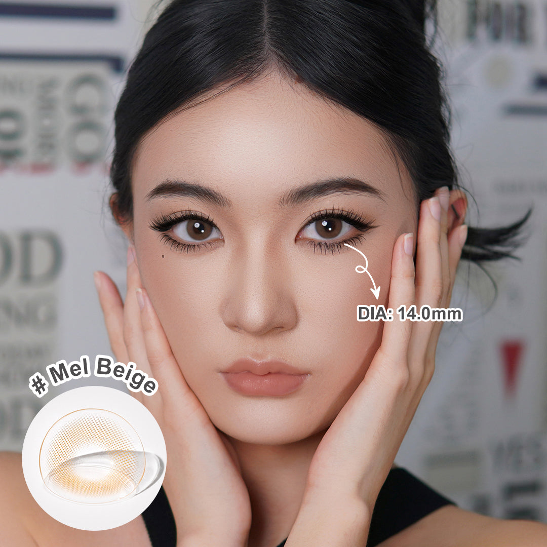 Euroring Mel Beige Colored Contacts - Image 5 | カラーコンタクト | FreshGo